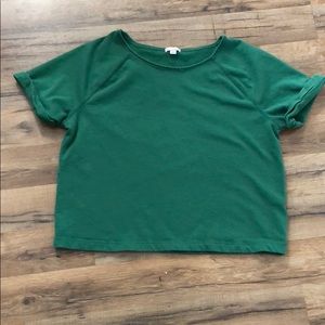 GAP Boxy cropped sweatshirt— like new condition